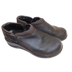 Dansko Womens Comfort Walking Work Clogs Shoes Brown Leather  EUR 39 US 8.5-9